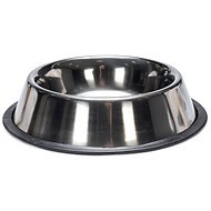Karlie Stainless-steel Bowl  with Rubber Rim 450ml - Dog Bowl
