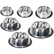 Karlie Stainless-steel Bowl with Rubber Rim - Dog Bowl