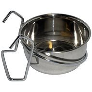 Akin Stainless Steel Bowl Cage Hinge 900ml - Bowl for Rodents