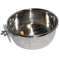 Akinu Stainless-steel Bowl in a Cage with a Nut - Bowl for Rodents