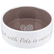 Trixie Pet´s Home Grey-brown 800ml - Dog Bowl