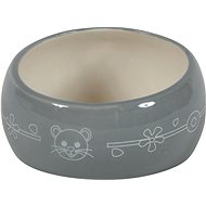 Zolux Ceramic Bowl Grey 200ml - Bowl for Rodents