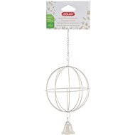 Zolux Hanging Ball Metal Beige - Rodent Feeder