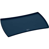 Hunter Mat under the Eiba Bowl, Blue - Pet Bowl Placemat
