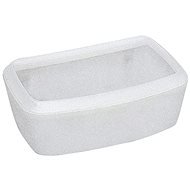 Stefanplast Water Bowl for Gulliver 4,5,6,7 16 × 10 × 5,7cm 0,5l - Travel Bowl for Dogs and Cats