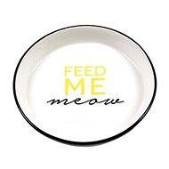 DUVO+ Feed me Meow Ceramic Bowl 15.5cm - Cat Bowl
