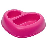 Cobbys Pet Amore Double Double Bowl 0,50 + 0,20l 27 × 22,5 × 6,5cm - Dog Bowl