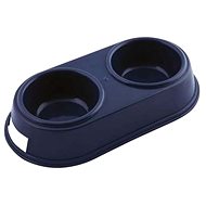 Cobbys Pet Double Plastic Bowl - Dog Bowl