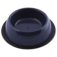 Cobbys Pet Silver Anti-slip Plastic Bowl 22.5 × 5.5cm 0.55l - Dog Bowl