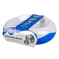 DUVO+ Cooling Bowl White Blue - Dog Bowl