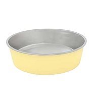 DUVO+ Stainless-steel Bowl Yellow 11,1cm 240ml - Dog Bowl