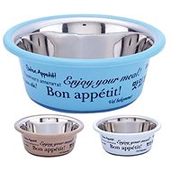 Les Filous Bon Appetit Stainless-steel Bowl - Dog Bowl