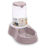Stefanplast Break Granule Bowl with Tray, Pink - Dog Bowl