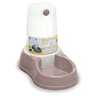 Stefanplast Break Water Bowl with Tank, Pink 3.5l - Dog Bowl