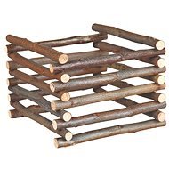 Trixie Natural Living Wooden Natural Hay Rack 15 × 11 × 15cm - Hay Rack