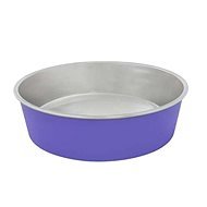 DUVO+ Stainless steel bowl purple 12,8cm 450ml - Dog Bowl