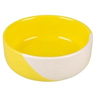 Duvo+ Stone Grace 600ml yellow and white - Dog Bowl