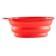 Akinu Foldable Bowl, Red 300ml - Travel Bowl for Dogs and Cats