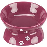 Trixie Orthopedic Bowl 13cm 150ml Burgundy - Dog Bowl