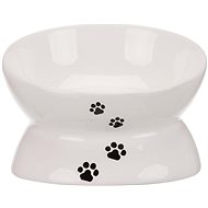 Trixie Orthopaedic bowl 13 cm 150 ml white - Cat Bowl