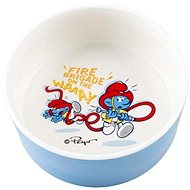 DUVO+ Smurfs Ceramic bowl Smurfs firefighters 1500 ml - Dog Bowl