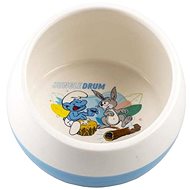 DUVO+ Smurfs Ceramic bowl musician trumpet 800 ml - Dog Bowl