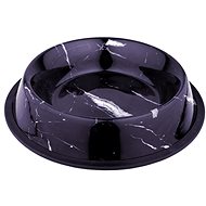 Duvo+ Non-slip stainless steel bowl marble - Dog Bowl