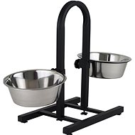 Akinu Adjustable bowl stand "U" black 2 × 3 L - Dog Bowl