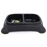 M-Pets Double eco plastic bowl 2 × 650 ml - Dog Bowl