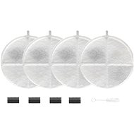 Tikpaws Replacement filters with activated carbon for fountain TK-WF006 4 pcs - Fountain Filter