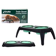 Crufts Travel bowls with stand - Travel Bowl for Dogs and Cats
