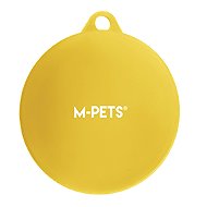 M-Pets Silicone Lid for Tins, 9 cm, Yellow - Dog Bowl