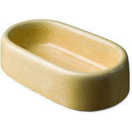 BE-MI Oval concrete bowl - Bowl for Rodents