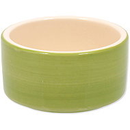 Small Animals Ceramic rabbit bowl green 10 × 5 cm - Bowl for Rodents