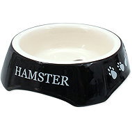 Small Animals Bowl print Hamster black 13 × 13 × 4 cm - Bowl for Rodents