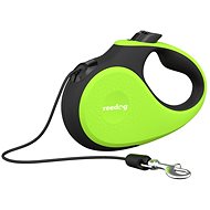 Reedog Senza Premium Self-winding Leash M  20kg / 5m Cable / Green - Leash