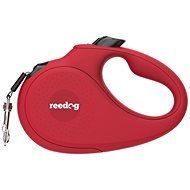 Reedog Senza Basic self-winding leash M 25 kg / 5 m tape / red - Lead