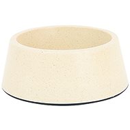 Akinu ECO Bamboo Bowl for Dogs, Sand 1.5l - Dog Bowl