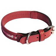 Cobbys Pet Collar Genuine Leather Burgundy - Dog Collar