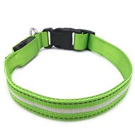 Bentech LED illuminated collar DC1200 green L - Dog Collar