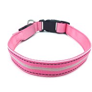 Bentech LED illuminated collar DC1200 pink L - Dog Collar