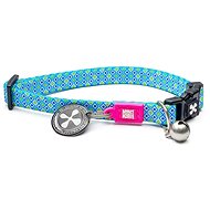 Max & Molly Smart ID collar for cats, Retro Blue, one size - Cat Collar