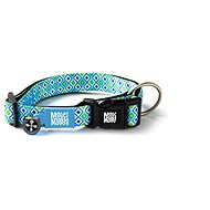 Max & Molly Smart ID Semi-retractable Collar Retro Blue - Dog Collar