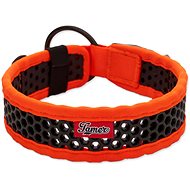 Tamer Collar Softy Orange Black 50-56 × 4,3cm - Dog Collar