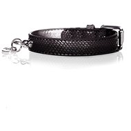 Milk&Pepper Dog collar leather black 1 × 25 cm - Dog Collar