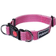 Rukka Star reflective collar pink S - Dog Collar