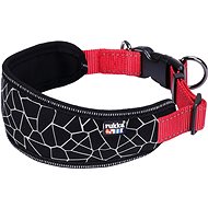Rukka Cube Soft collar extra soft red/black S 25-40 cm/2 cm - Dog Collar