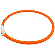 LaRoo LED collar Luna USB 70 cm orange - Dog Collar