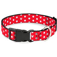 Buckle Down Collar for dog regular Minnie dot size. S 23 - 38 cm - Dog Collar