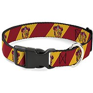 Buckle-down Resistant dog collar with plastic buckle, regular, size M, Harry Potter, Gryffindor - Dog Collar